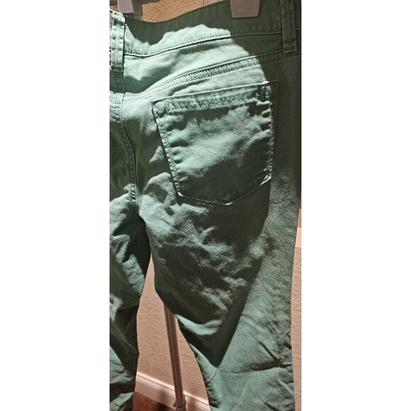 Ann Taylor Loft Women's Green Skinny Ankle Jeans Size 6 Cotton - Picture 6 of 9